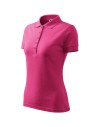 Tricou de damă Pique Polo, bumbac 65%, 200 g/mp Purpuriu