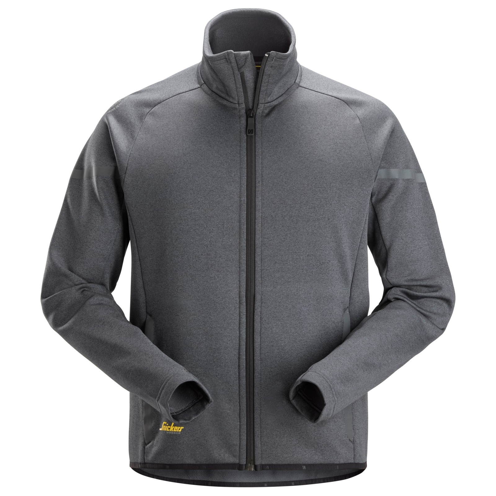 Jachetă din fleece, cu poliester 37.5, Snickers Workwear, 8051, Steel Grey/Black