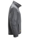 Jachetă din fleece, cu poliester 37.5, Snickers Workwear, 8051, Steel Grey/Black
