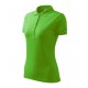 Tricou de damă Pique Polo, bumbac 65%, 200 g/mp Verde mar