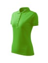 Tricou de damă Pique Polo, bumbac 65%, 200 g/mp Verde mar