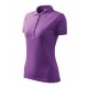 Tricou de damă Pique Polo, bumbac 65%, 200 g/mp Violet