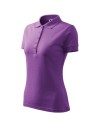 Tricou de damă Pique Polo, bumbac 65%, 200 g/mp Violet