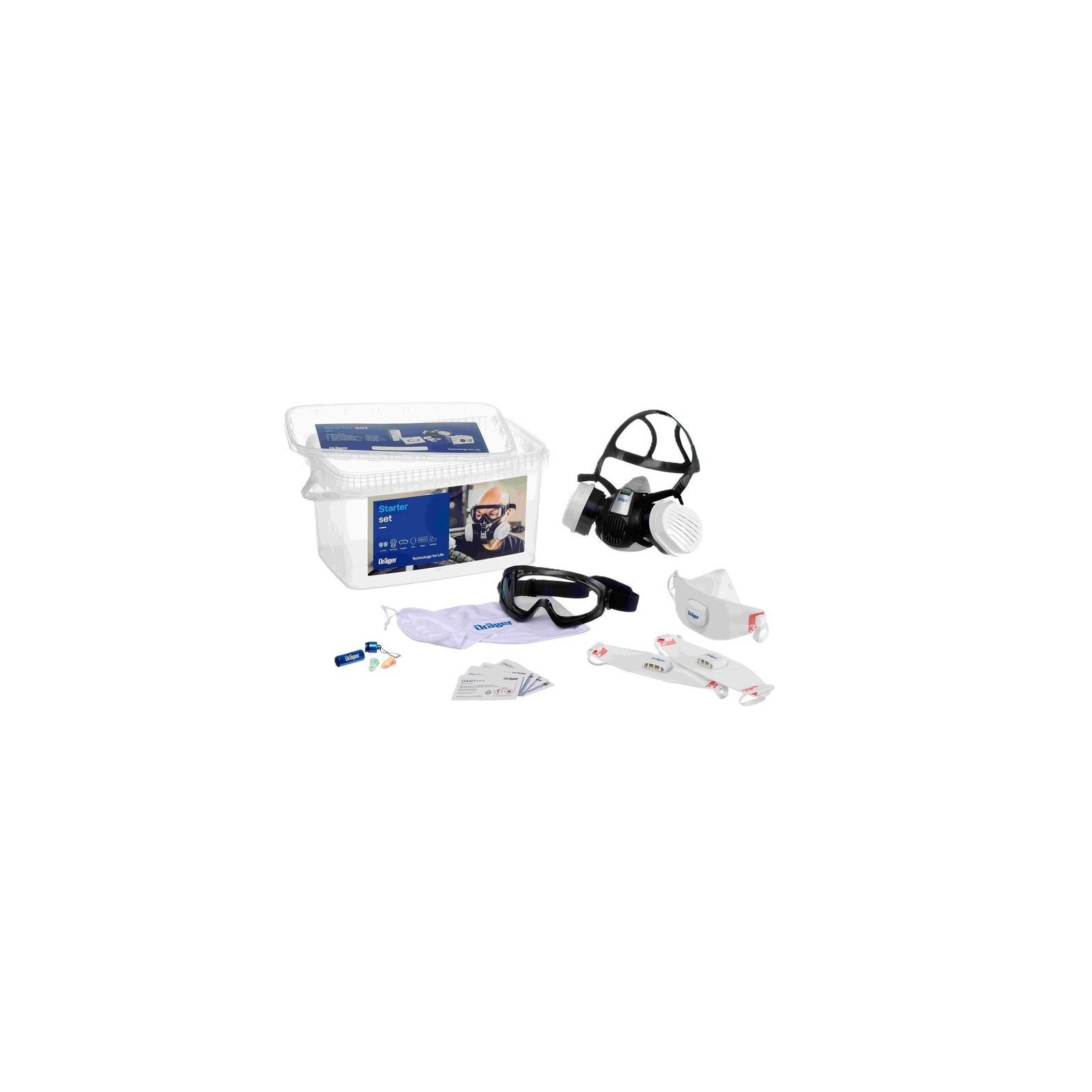 Kit starter Dräger pentru protecția feței