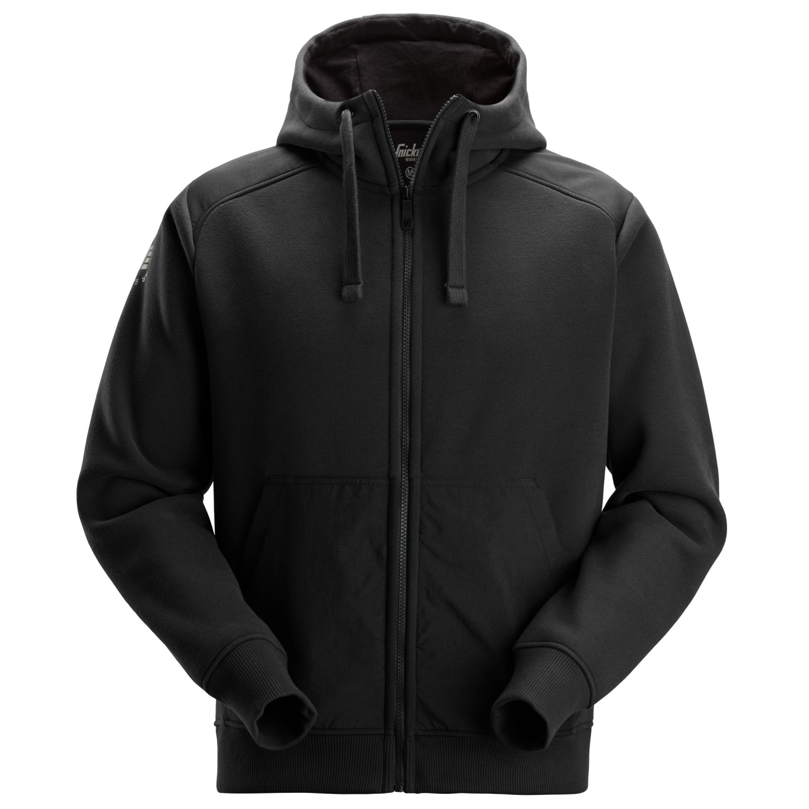 Jachetă tip hanorac cu glugă, cu întărituri din CORDURA, Snickers Workwear, 2875, Black