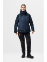 Geacă de damă, impermeabilă, termoizolantă, cu glugă, de iarnă, Snickers Workwear, AllroundWork, 1177, Navy/Dark Navy