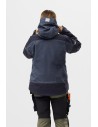 Geacă de damă, impermeabilă, termoizolantă, cu glugă, de iarnă, Snickers Workwear, AllroundWork, 1177, Navy/Dark Navy