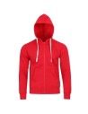 Hanorac cu glugă pentru bărbați, bumbac & poliester, 280 g/mp, Remo Red