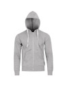 Hanorac cu glugă pentru bărbați, bumbac & poliester, 280 g/mp, Remo Gray Melange