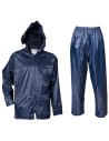 Costum de protecție împotriva ploii, din două piese, PVC/nailon, Carina