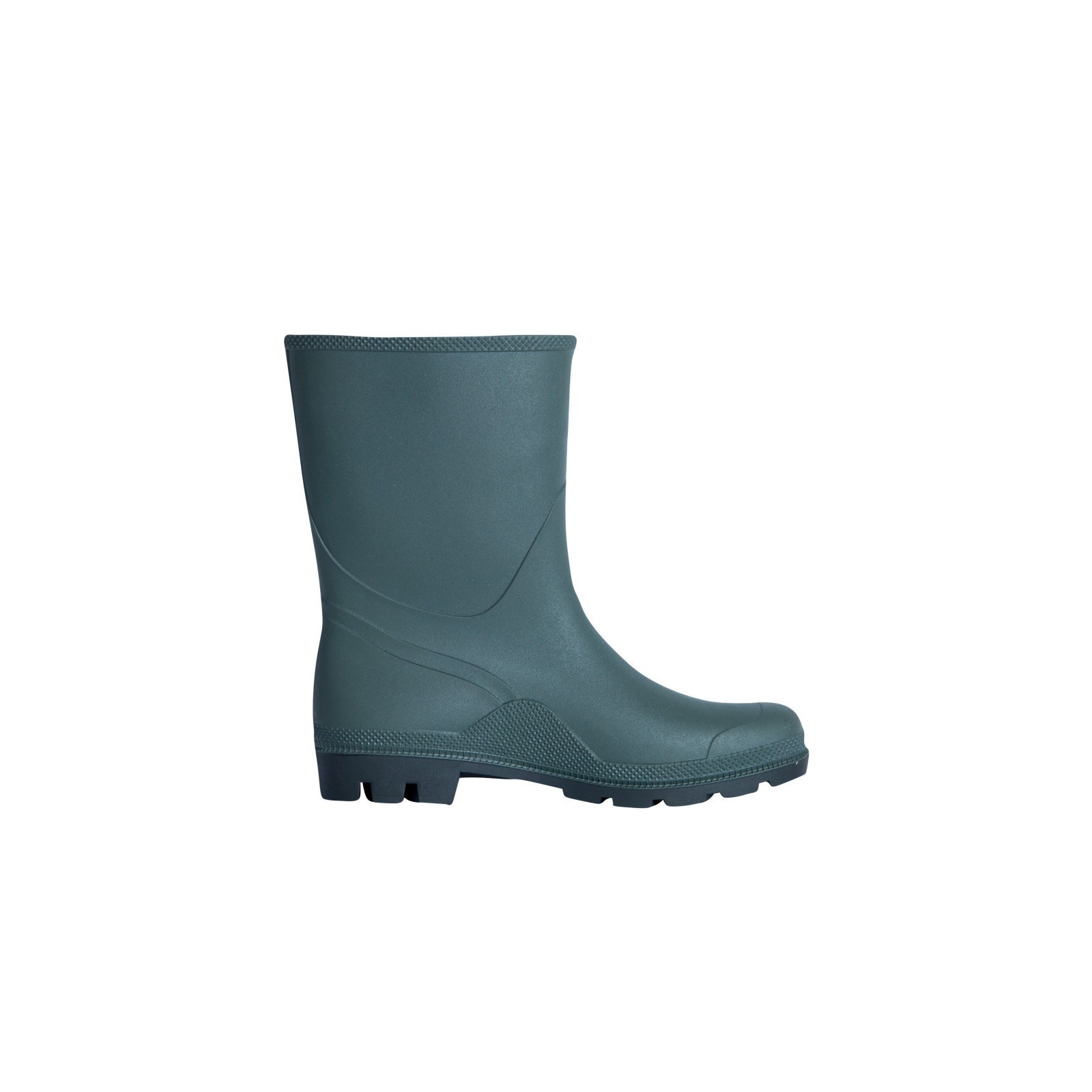 Cizme joase de lucru din PVC verde, Tronchetto