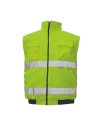 Geacă reflectorizantă, impermeabilă, CL 3, cu mâneci detașabile, 2 în 1, Grover HV Yellow