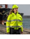 Geacă reflectorizantă, impermeabilă, CL 3, cu mâneci detașabile, 2 în 1, Grover HV Yellow