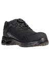 Pantofi de protecție, antiderapanți, din piele, cu bombeu din fibră de sticlă, Ruler Low S3S SR Black