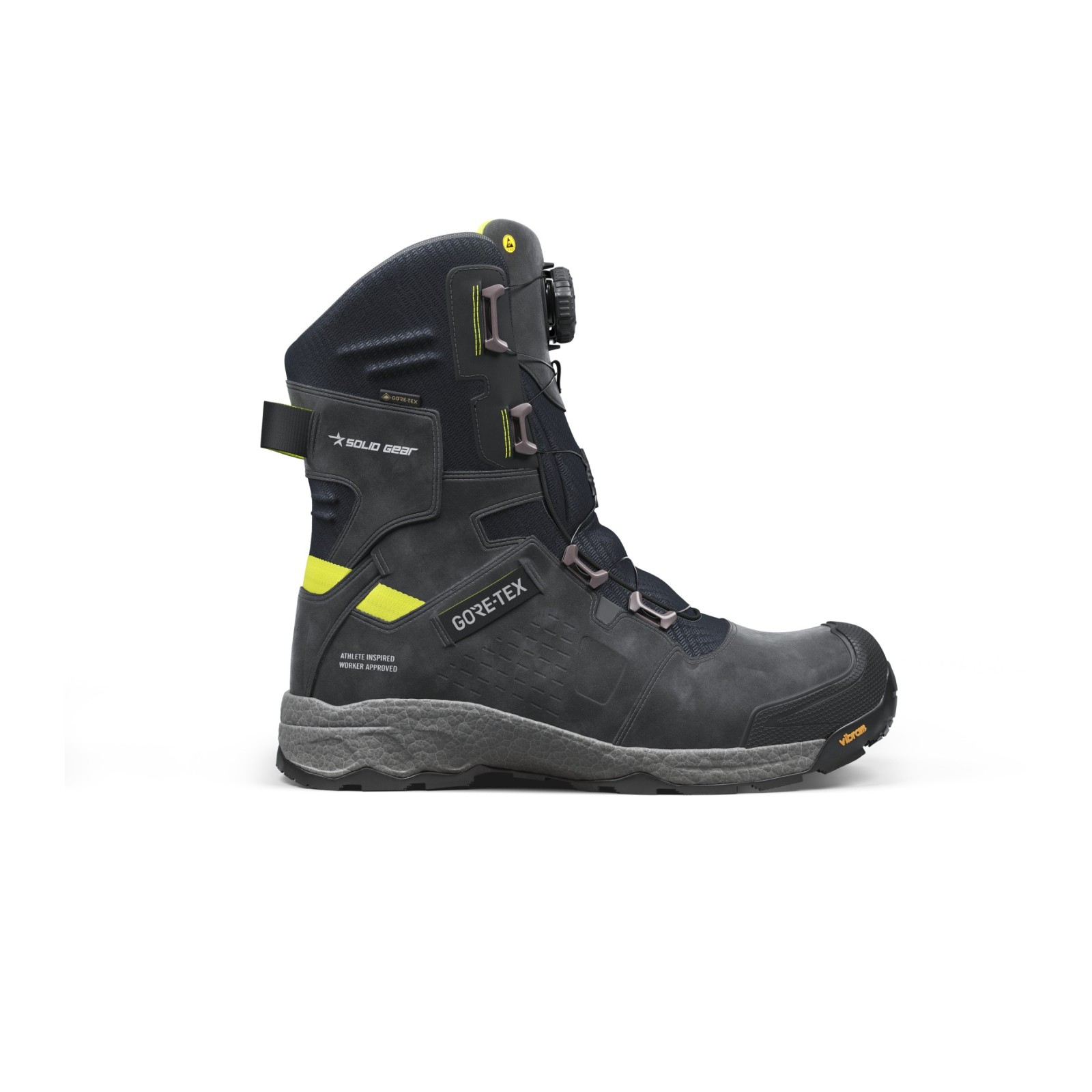 Bocanci de protecție înalți cu membrană Gore-Tex Solid Gear VAPOR 3 GTX Mid, S7S, SR, FO, HRO