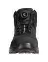 Bocanci de lucru fără bombeu, cu talpă antiderapantă, închidere pe disc, Ruler Mid O2 SR Black