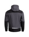 Jachetă softshell de lucru & outdoor, cu glugă, rezistentă la apă, unisex, Rune Grey/Black