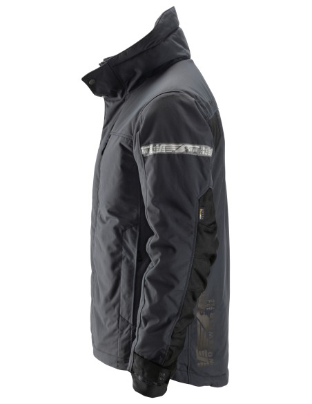 Geacă termoizolantă, 37.5, Snickers Workwear, AllroundWork, 1100, Steel Grey/Black