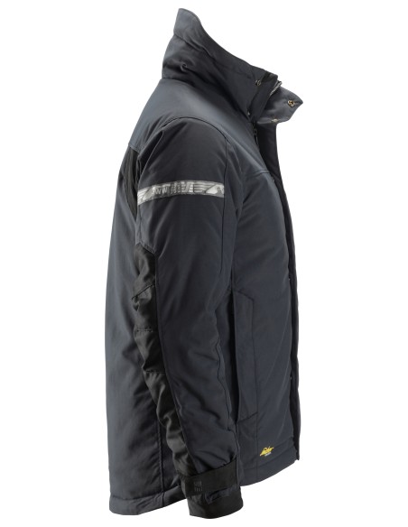 Geacă termoizolantă, 37.5, Snickers Workwear, AllroundWork, 1100, Steel Grey/Black