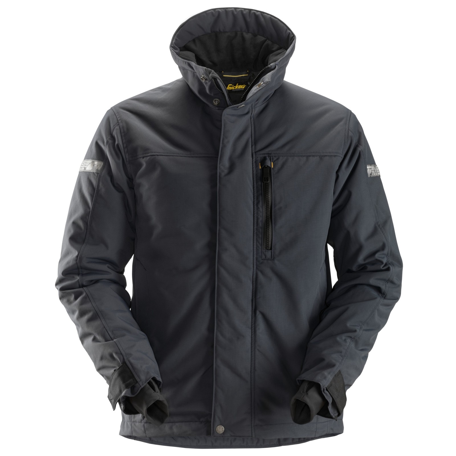 Geacă termoizolantă, 37.5, Snickers Workwear, AllroundWork, 1100, Steel Grey/Black