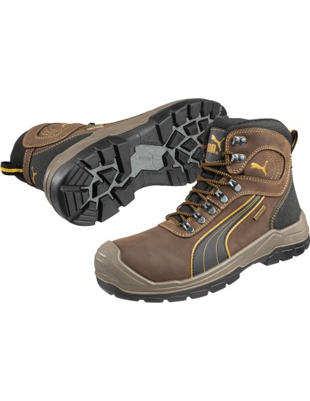 Bocanci de protecție pentru bărbați, impermeabili, cu bombeu, Puma Sierra Nevada, S3, WR CI HI HRO SRC FO