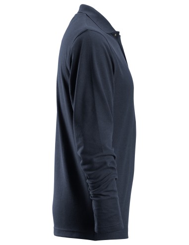 Tricou polo cu mânecă lungă, bumbac+poliester,...