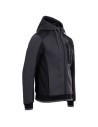 Hanorac unisex, cu glugă, 33% bumbac, 67% poliester, Revolt 2.0 Grey / Black