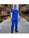 Pantaloni cu pieptar de lucru, pentru vară, 190 g/mp, Prisma Light Stretch Ripstop