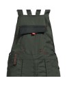 Pantaloni cu pieptar, de lucru, pentru vară, ripstop, 190 g/mp, Prisma Light Stretch Olive/Black