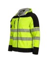 Jachetă softshell reflectorizantă, impermeabilă, cu căptușeală din fleece, Nobel 2.0 Yellow
