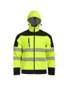 Jachetă softshell reflectorizantă, impermeabilă, cu căptușeală din fleece, Nobel 2.0 Yellow