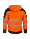 Jachetă softshell reflectorizantă, impermeabilă, cu căptușeală din fleece, Nobel 2.0 Portocaliu