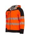 Jachetă softshell reflectorizantă, impermeabilă, cu căptușeală din fleece, Nobel 2.0 Portocaliu