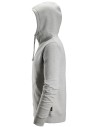 Hanorac cu glugă din bumbac & poliester, Full Zip, Snickers Workwear, AllroundWork, 2890, Grey Melange