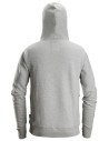 Hanorac cu glugă din bumbac & poliester, Full Zip, Snickers Workwear, AllroundWork, 2890, Grey Melange
