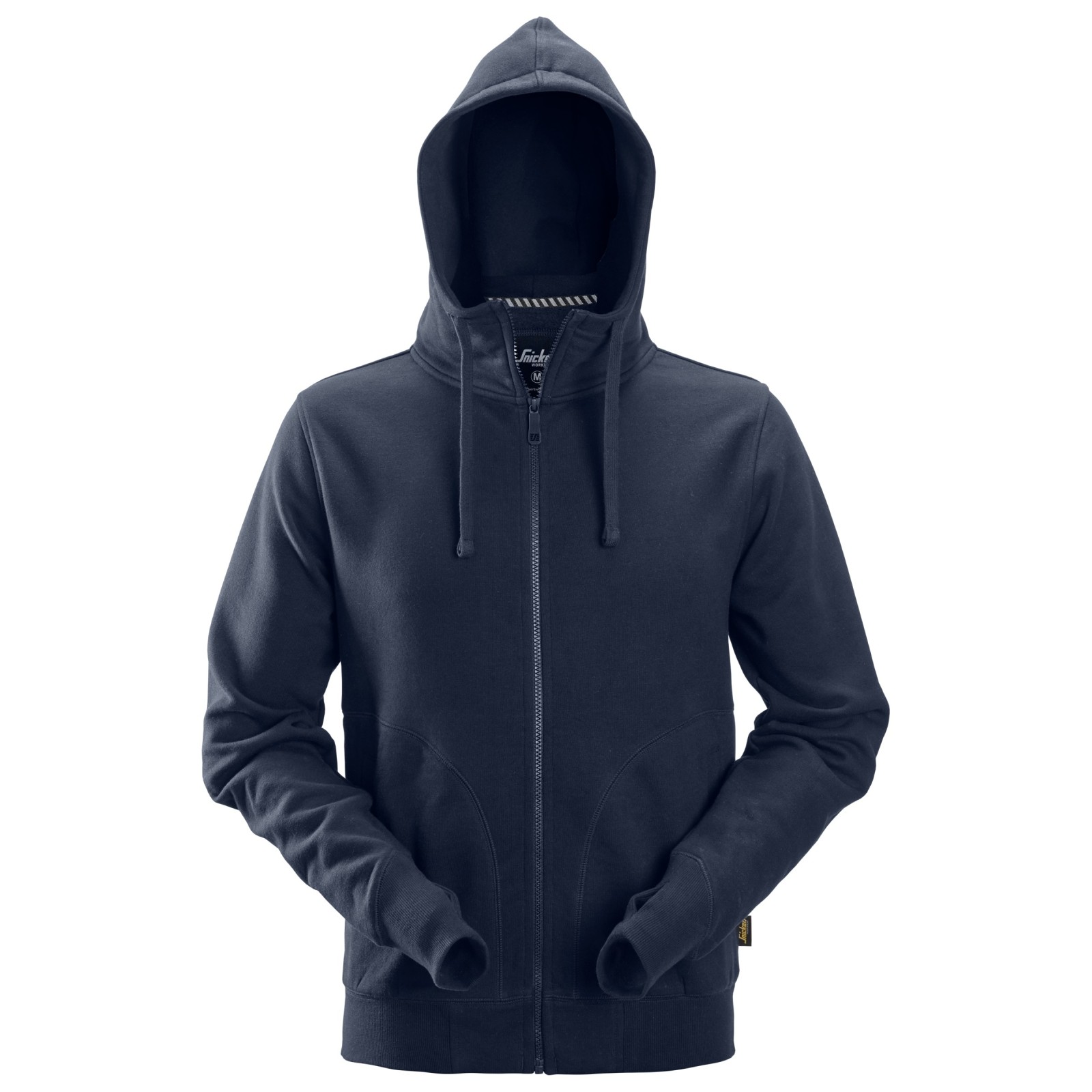 Hanorac cu glugă din bumbac & poliester, Full Zip, Snickers Workwear, AllroundWork, 2890, Navy