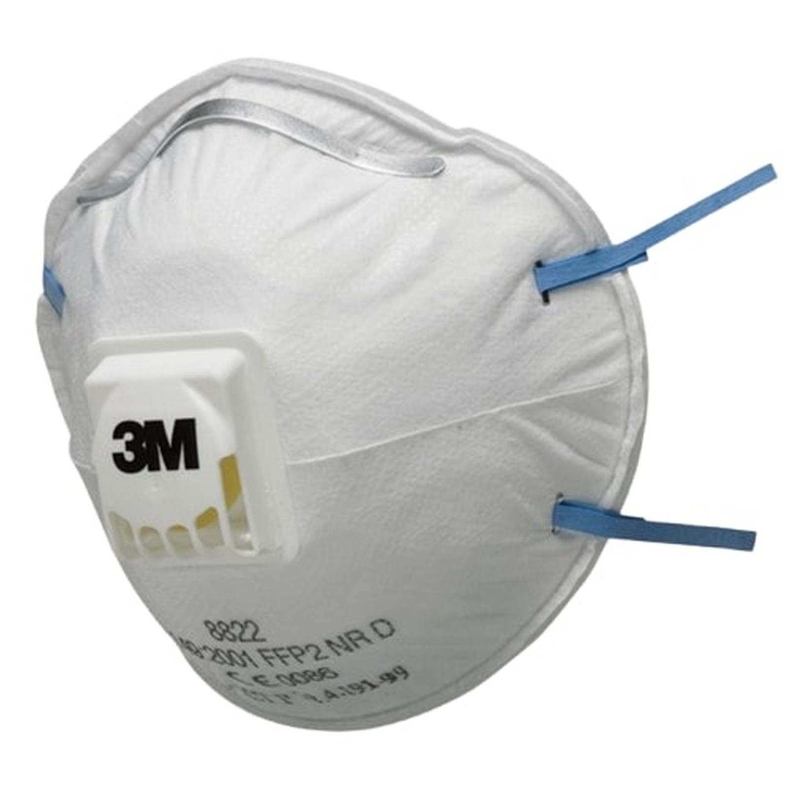Semimască simplă, fără supapă, FFP2, 3M 8822