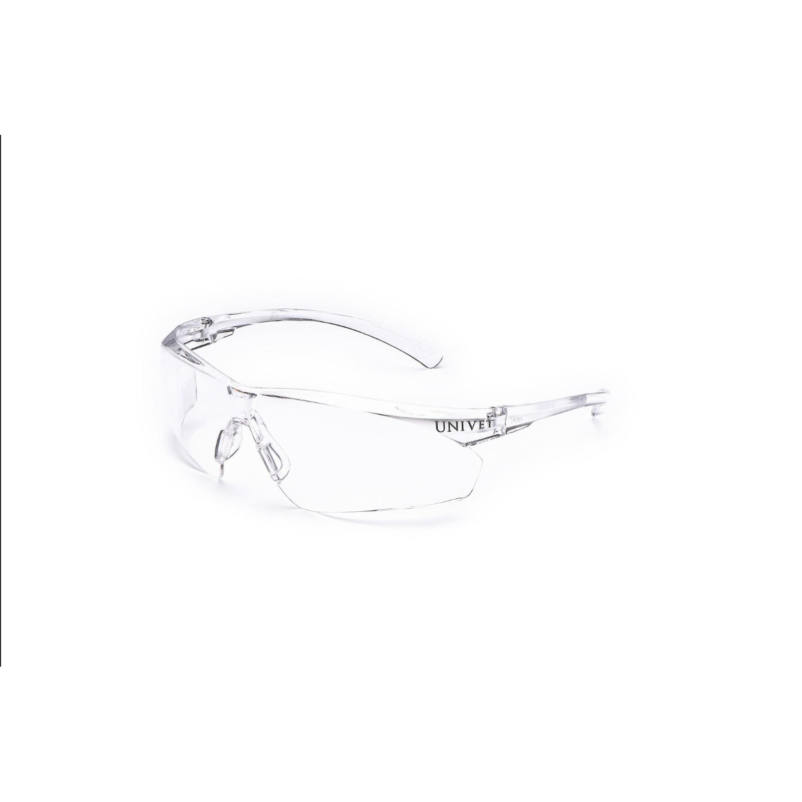 Ochelari de protecție cu suport ajustabil pentru nas Univet 505 UP - Clear Plus 1