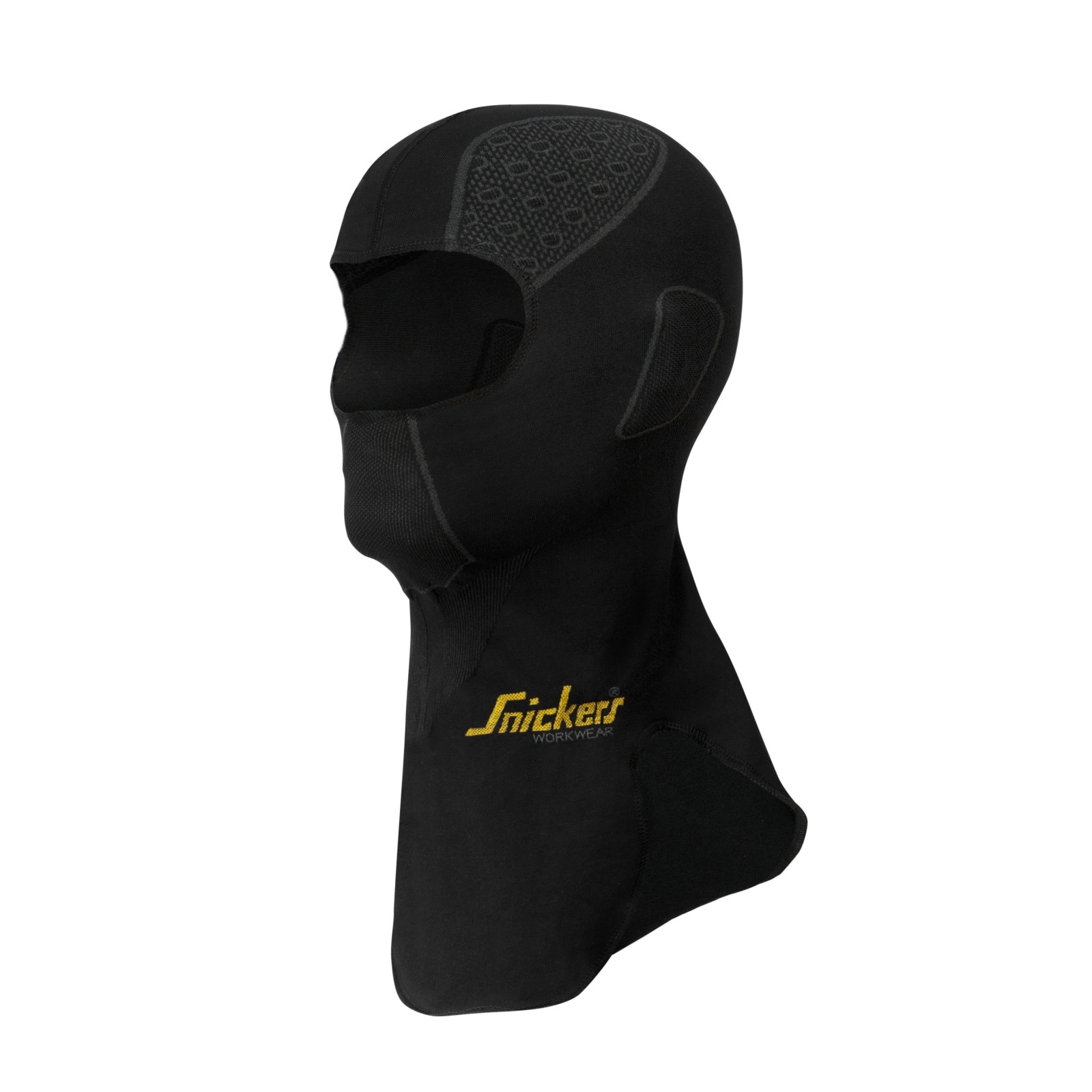Cagulă neagră fără cusături, Snickers Workwear, 9052, Black/Grey
