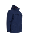 Geacă de iarnă pentru bărbați, impermeabilă, cu glugă, 100% poliester, Montana Navy Blue