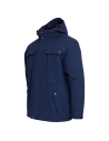 Geacă de iarnă pentru bărbați, impermeabilă, cu glugă, 100% poliester, Montana Navy Blue
