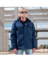 Geacă de iarnă pentru bărbați, impermeabilă, cu glugă, 100% poliester, Montana Navy Blue