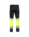 Pantaloni de lucru reflectorizanți, stretch, 100% poliester, 260 g/mp, Primo HV Yellow