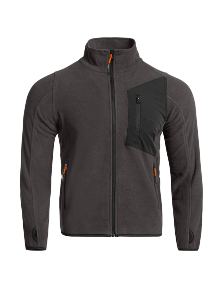 Jachetă unisex din fleece, Versa Polar, 280 g/mp, Grey