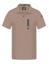 Tricou polo Puma Workwear Advanced, Brown, bumbac & poliester