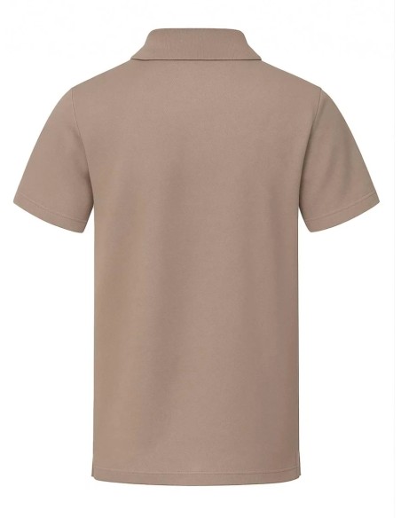 Tricou polo Puma Workwear Advanced, Brown, bumbac & poliester