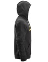 Hanorac pentru bărbați, cu logo, 80% bumbac, 20% poliester, Snickers Workwear, 2899, Black
