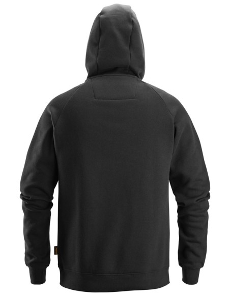 Hanorac pentru bărbați, cu logo, 80% bumbac, 20% poliester, Snickers Workwear, 2899, Black