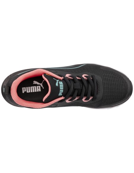Pantofi de protectie de dama, Puma Celerity Knit Blue/Coral
