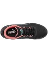 Pantofi de protecție de damă, antiderapanți, Puma Celerity Knit Blue/Coral S1PS, ESD, FO, HRO, SR